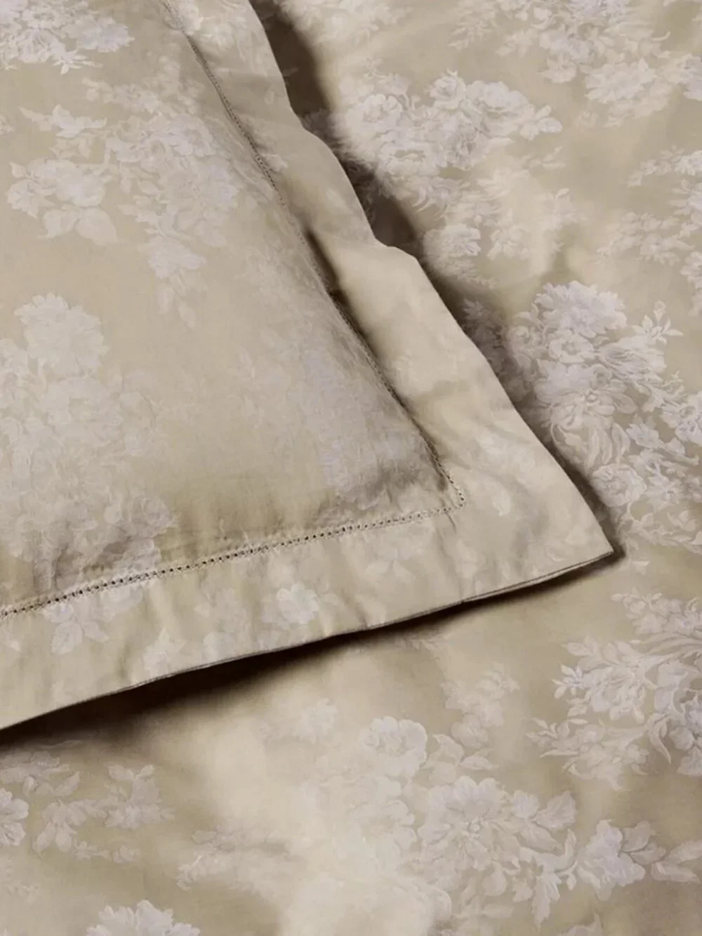 Ralph Lauren Mya Reversible Floral Comforter King Jacquard Cotton